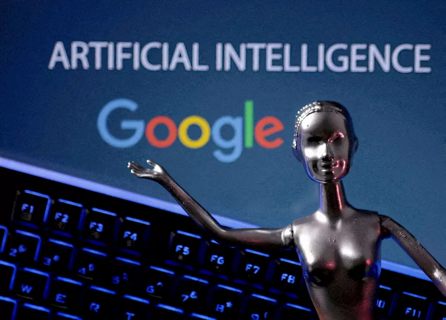 L’IA a joué un rôle clé dans l’augmentation de la valeur de Google et d’Alphabet. REUTERS/Dado Ruvic/Illustration/Photo d'archives
